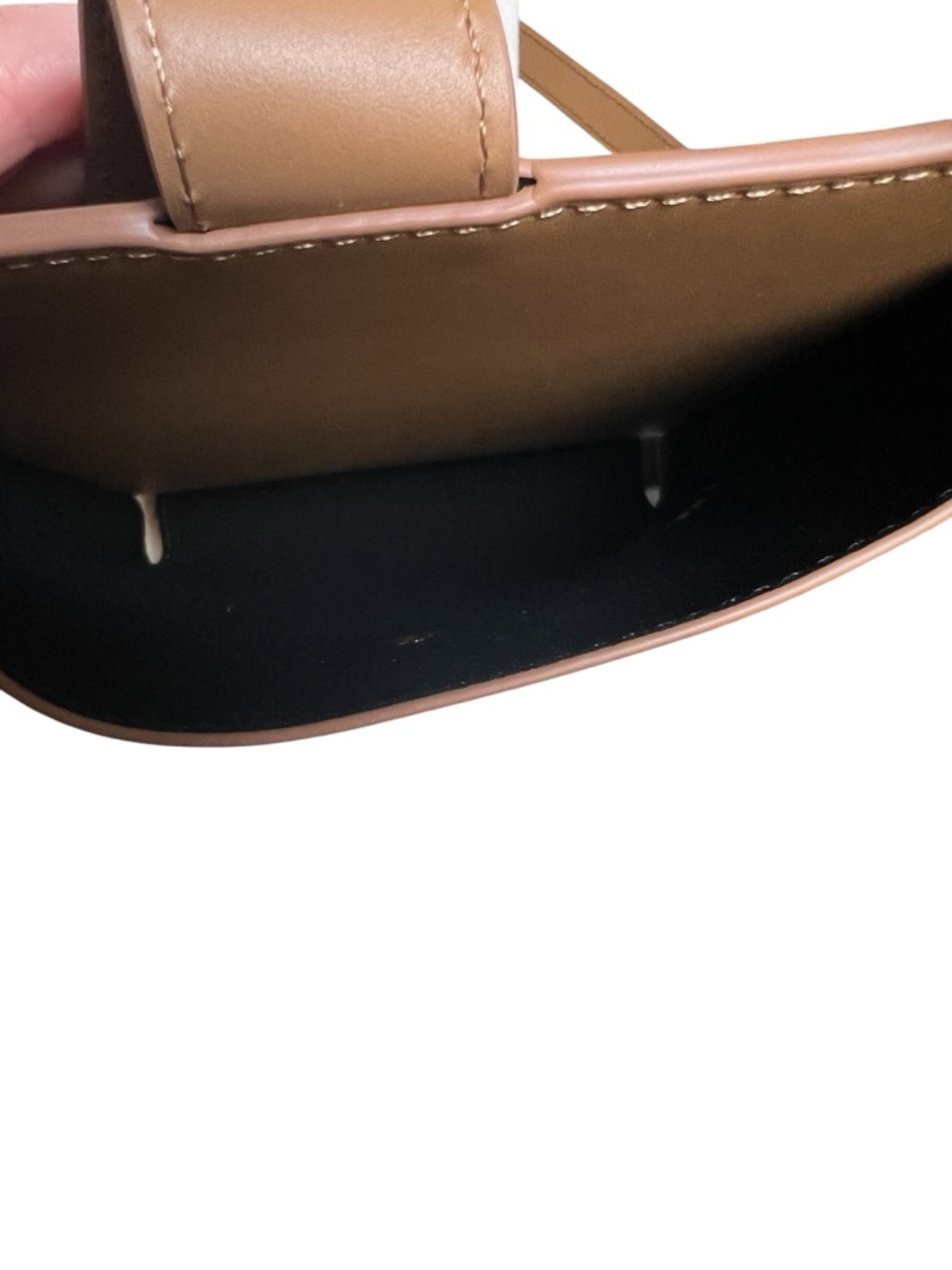 Bandolier Parker Phone Crossbody Bag in Fawn and Gold - Picture 12 of 12